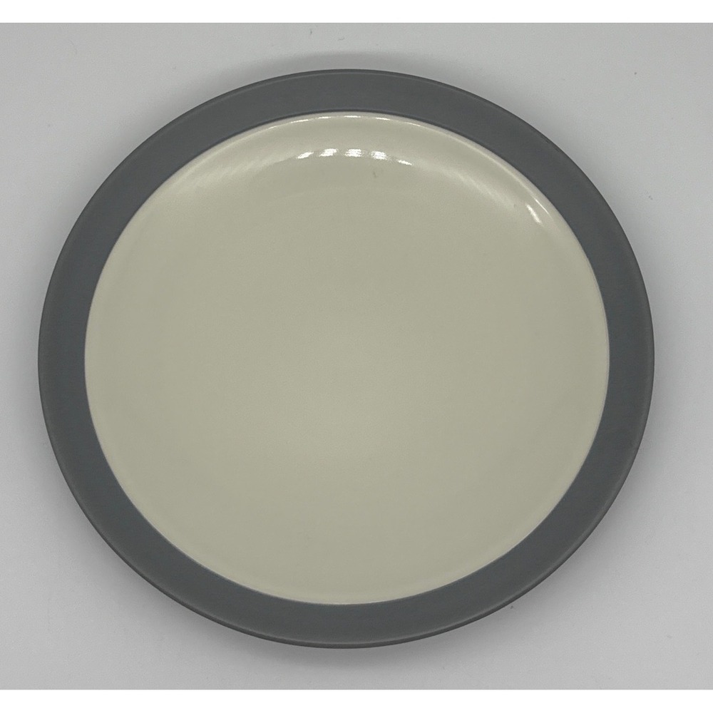 Noritake Colorwave Slate Gray Stoneware 8.25 Inch Coupe Salad Plate 5107